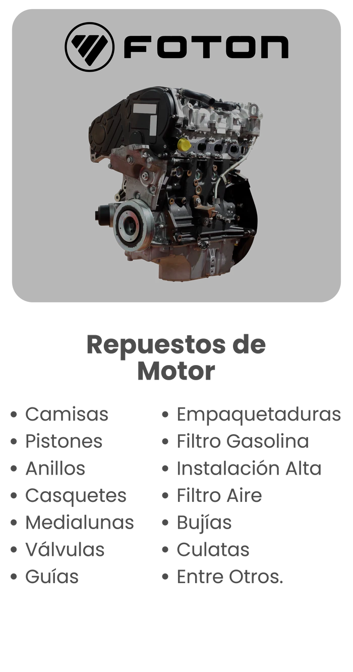 Foton Repuestos 1