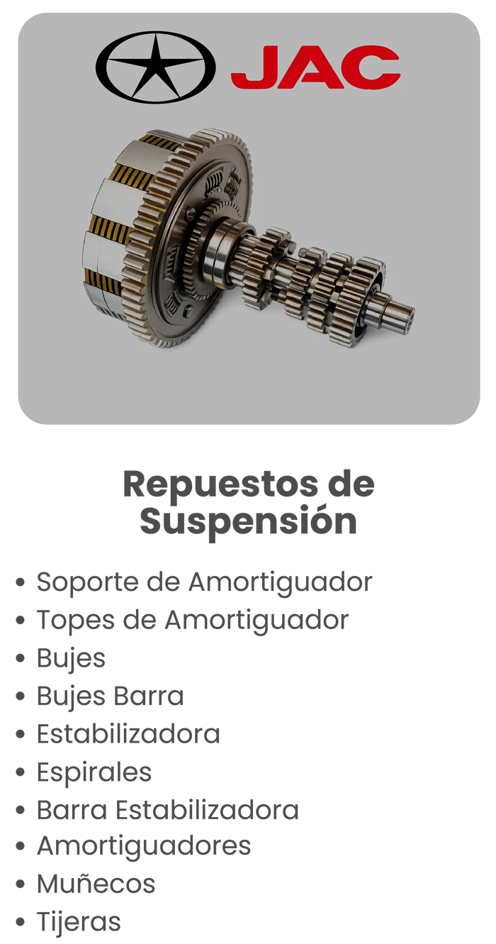JAC Repuestos 3