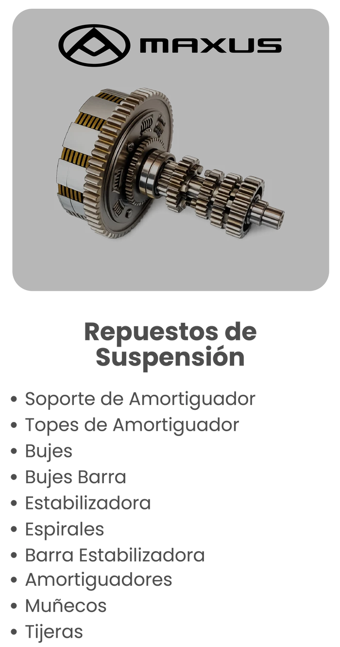 maxus Repuestos 3